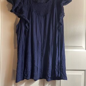 Torrid Elegant Navy Blue Women's Top